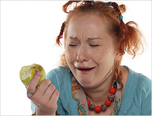 Не очень вкусные яблоки :(