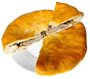 Осетинский национальный пирог с мясом Фыдджин
