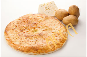 Осетинский пирог с картошкой и сыром