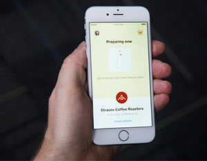 Приложение для мобильных телефонов Square