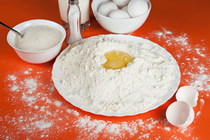 Готовим коржи для торта