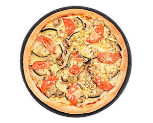 Пицца с баклажанами от Транспицца