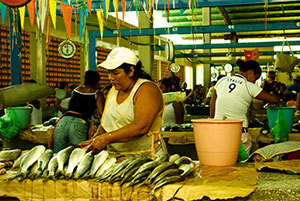 Магазин рыбы в Венесуэле