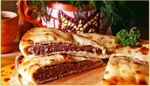 Осетинский пирог с мясом